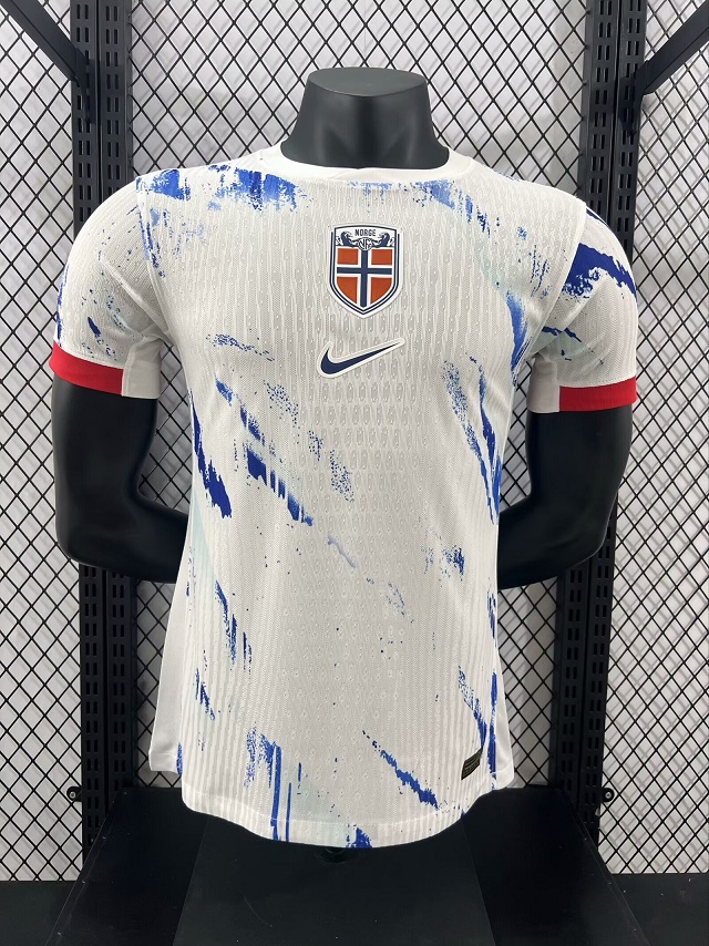 AAA Quality Norway 2024 Away White Soccer Jersey(Player)